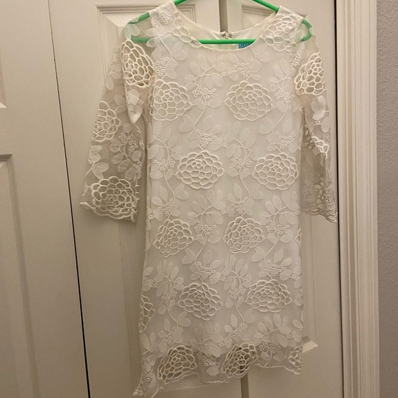 White floral dress - Picture 3 of 7